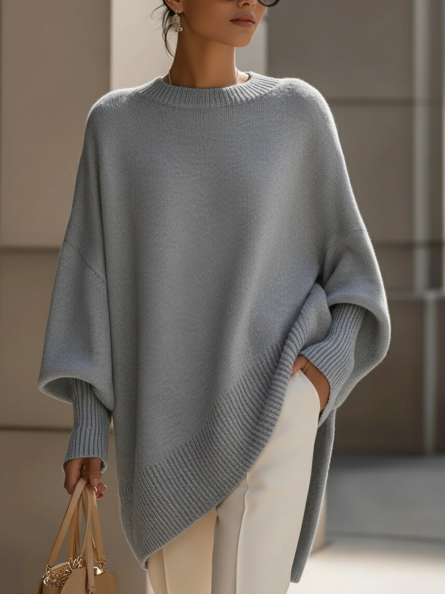 Oversized Strik – Elegant, Blød & Ubesværet Stil