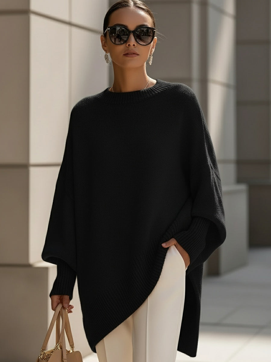 Oversized Strik – Elegant, Blød & Ubesværet Stil