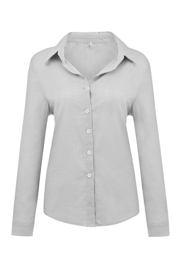 Button-Down Blus – Enkel elegans för hela dagen