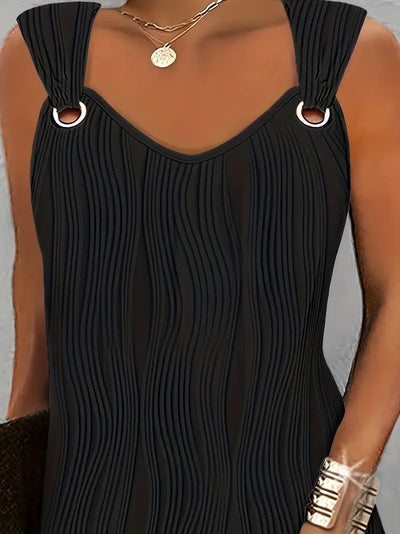 Ärmellös Minikjol – Fängslande Charm för Särskilda Ögonblick