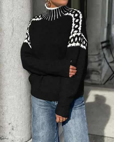 Nordisk Stickad Tröja – Varm, Mjuk & Tidlös