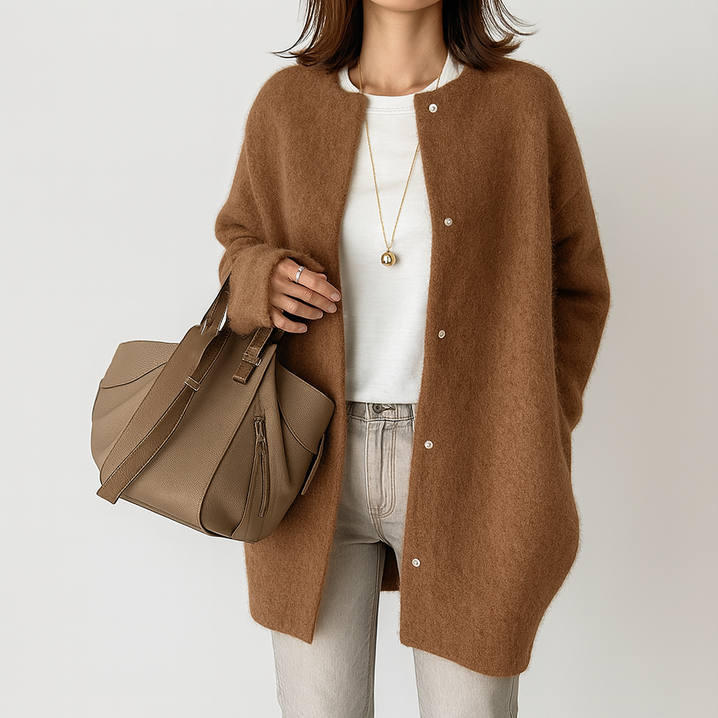 Minimalistisk Cardigan – Enkel elegans för varje dag