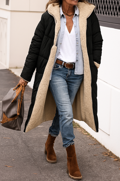 Luxe Vändbar Kappa – Omfamna ultimat komfort och stil