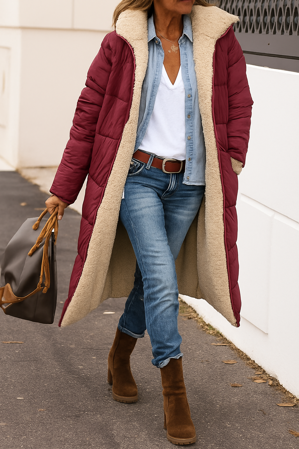 Luxe Vändbar Kappa – Omfamna ultimat komfort och stil