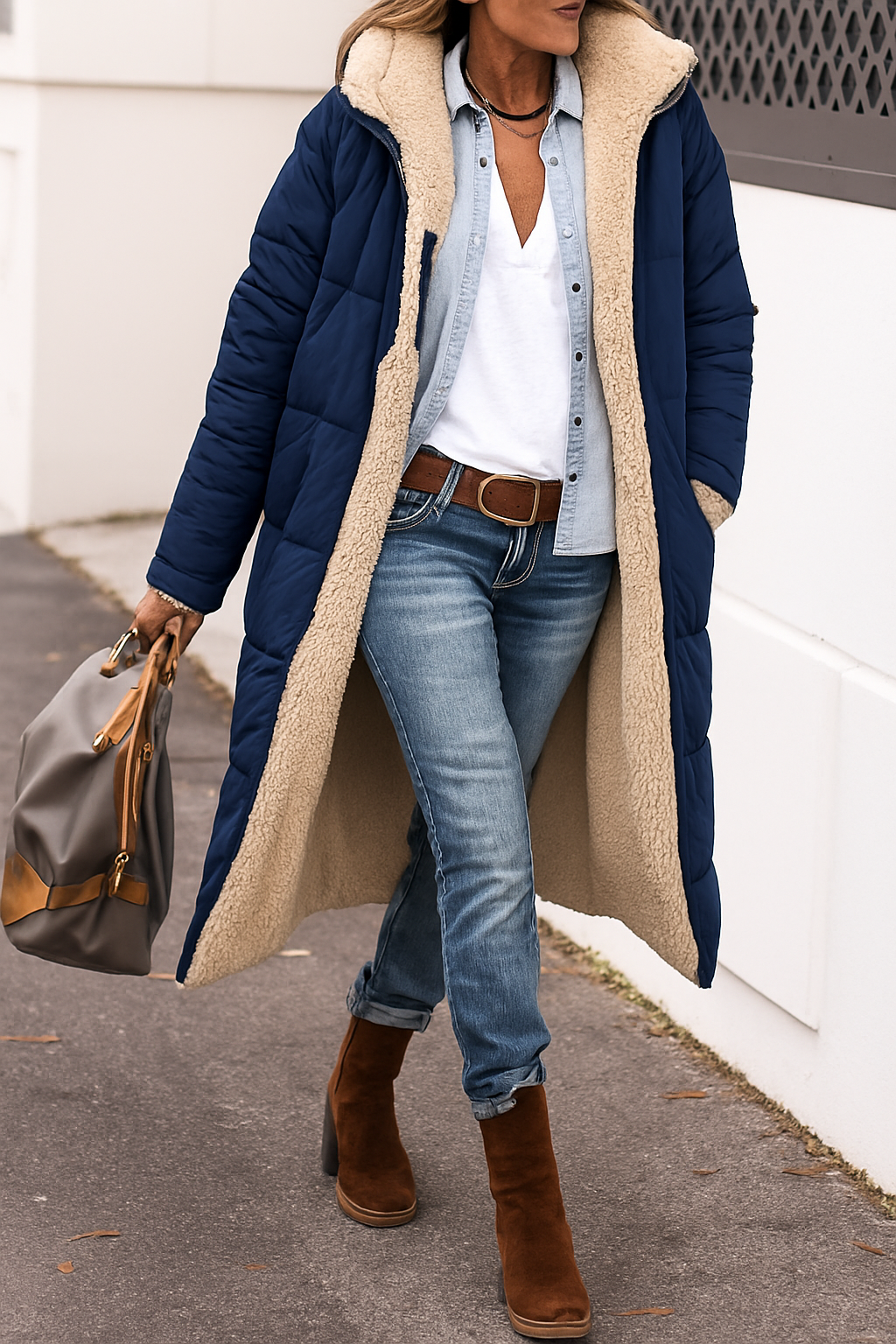 Luxe Vändbar Kappa – Omfamna ultimat komfort och stil