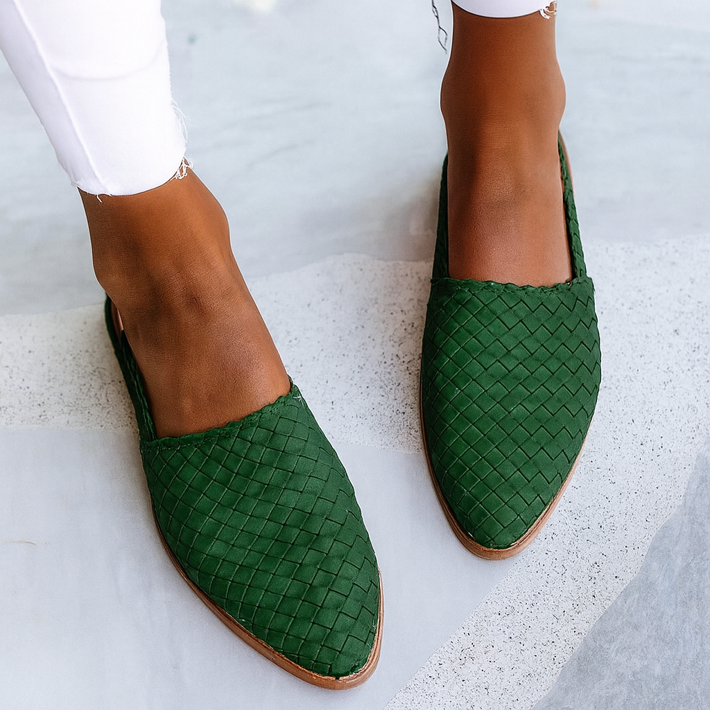 Lyn - Handgjorda Platta Sandaler