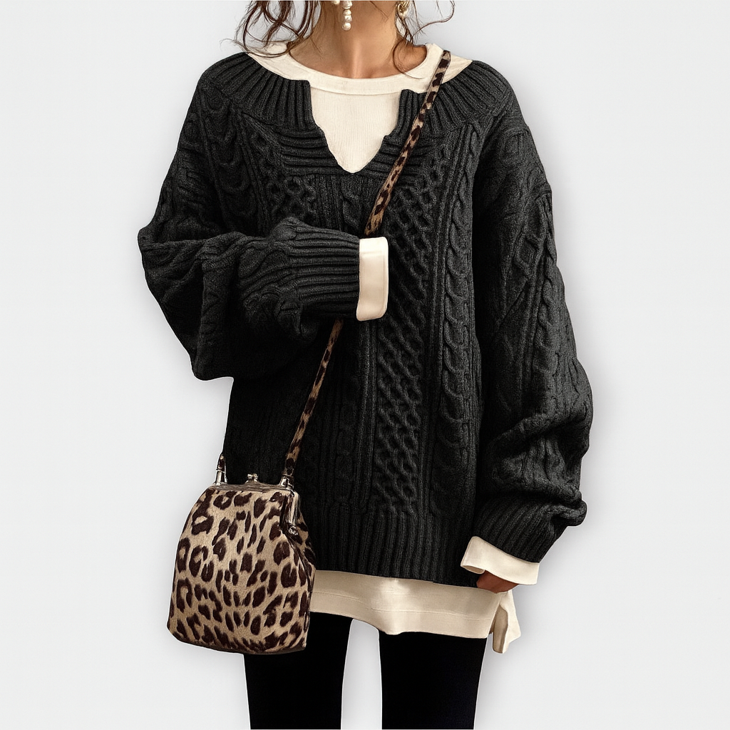 Stickad tröja – Klassisk textur med modern komfort