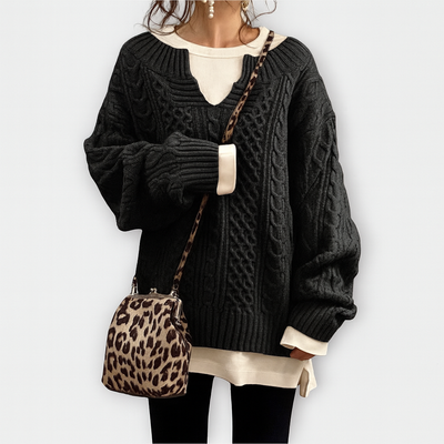 Stickad tröja – Klassisk textur med modern komfort