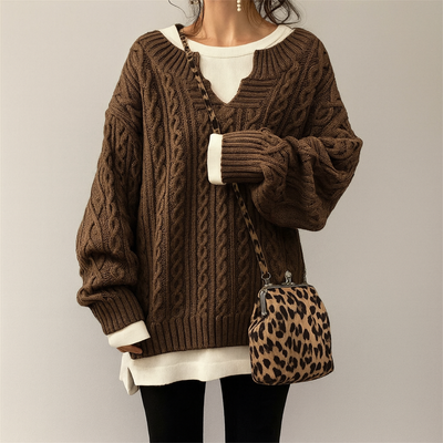 Stickad tröja – Klassisk textur med modern komfort