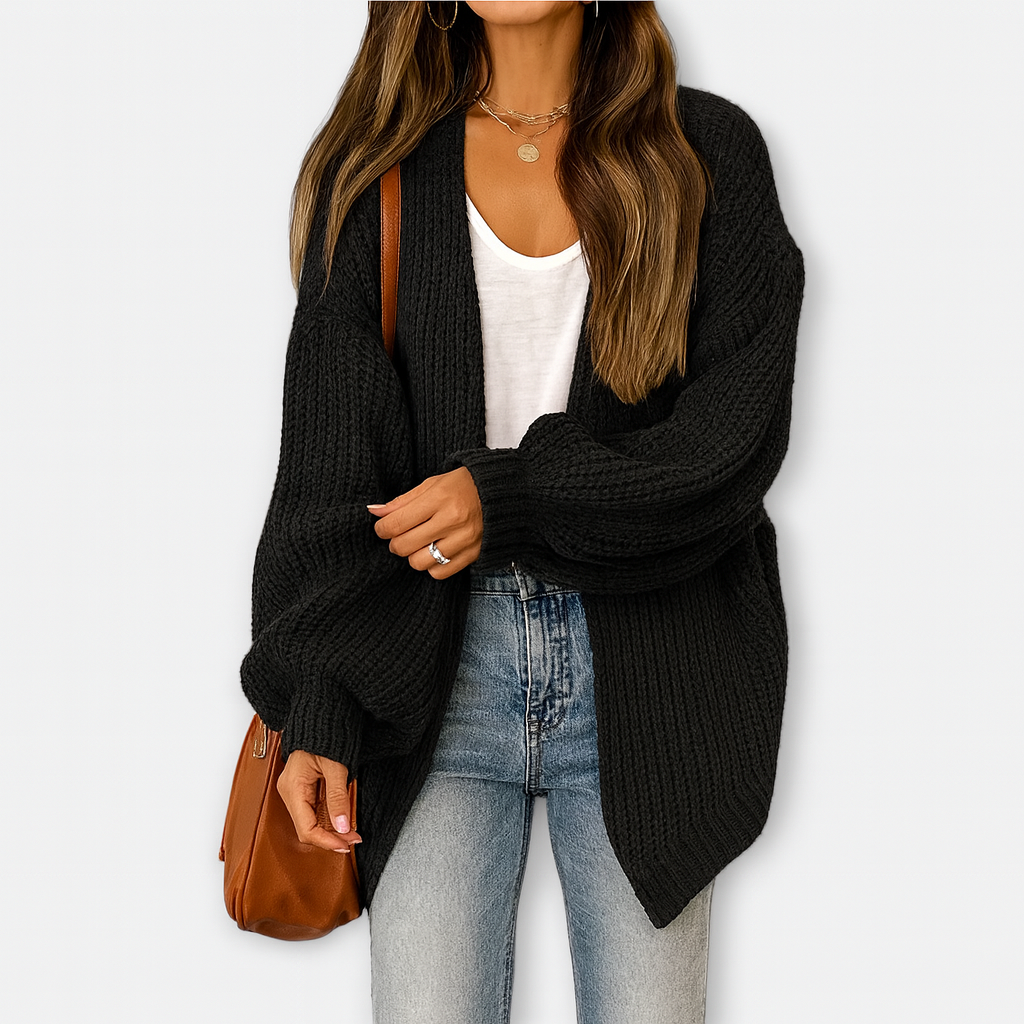 Grov Kofta – Avslappnad passform med lätt stil