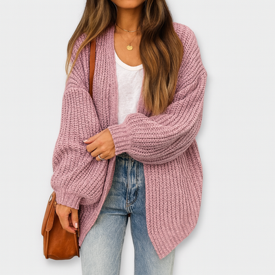 Grov Kofta – Avslappnad passform med lätt stil