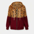 Leopardmönster Hoodie – Frigör din djärva stil