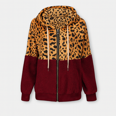 Leopardmönster Hoodie – Frigör din djärva stil