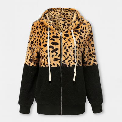 Leopardmönster Hoodie – Frigör din djärva stil