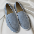 Emil - Stilrena loafers i mocka-look