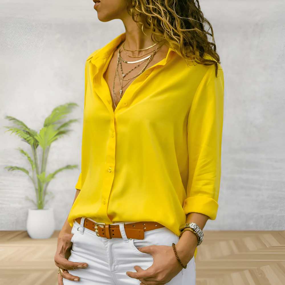 Snygg Elegans Skjorta – Höj ditt självförtroende omedelbart