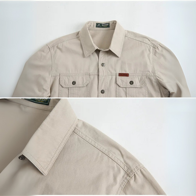 Henrik – Klassisk herrskjorta med komfort och funktionella fickor