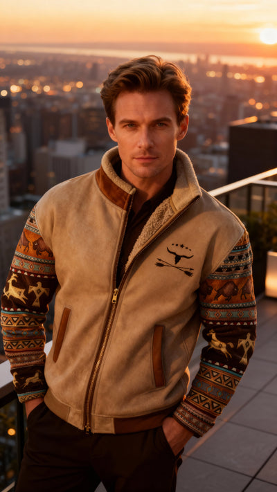 FrostRebel – Stilig fleecejacka med thermo-foder